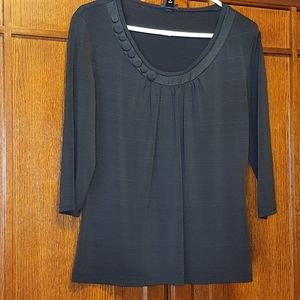 Ladies East 5th black blouse - med
